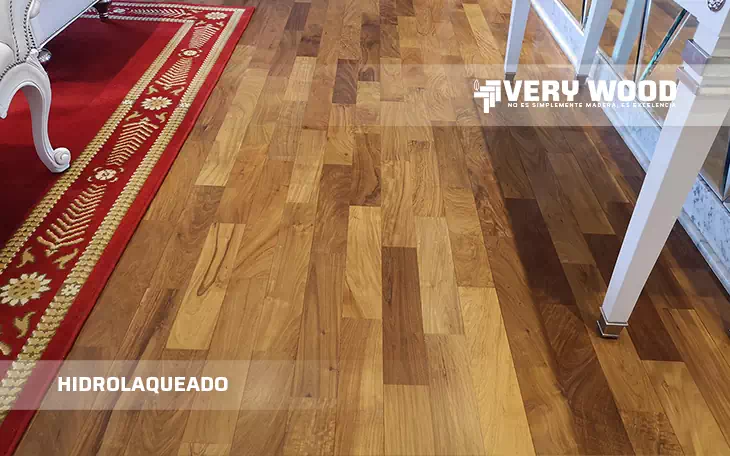 Hidrolaqueado tono natural - Verywood Pisos de Madera